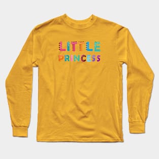 Little Princess Dinosaur Lettering Long Sleeve T-Shirt